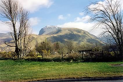 North side of Ben Nevis, from Corpach