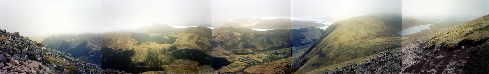 View from atop Ben Nevis. Click for larger version