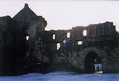 St. Andrews Castle courtyard & keep