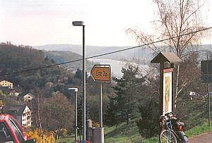 Hilltop view toward Linz