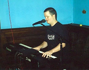 Bertie plays with his organ