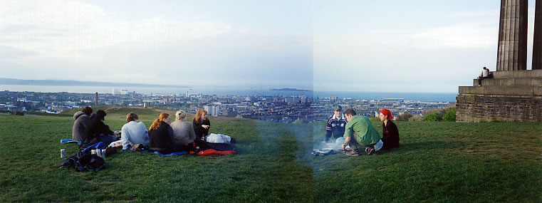 BBQ on Calton Hill