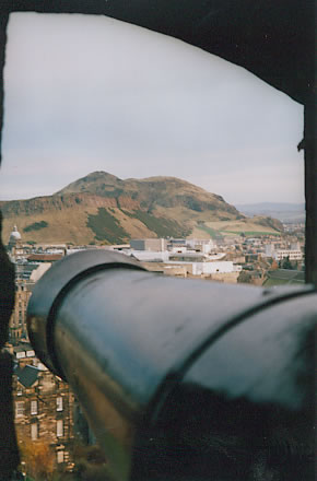 Arthur's Seat beyond the City