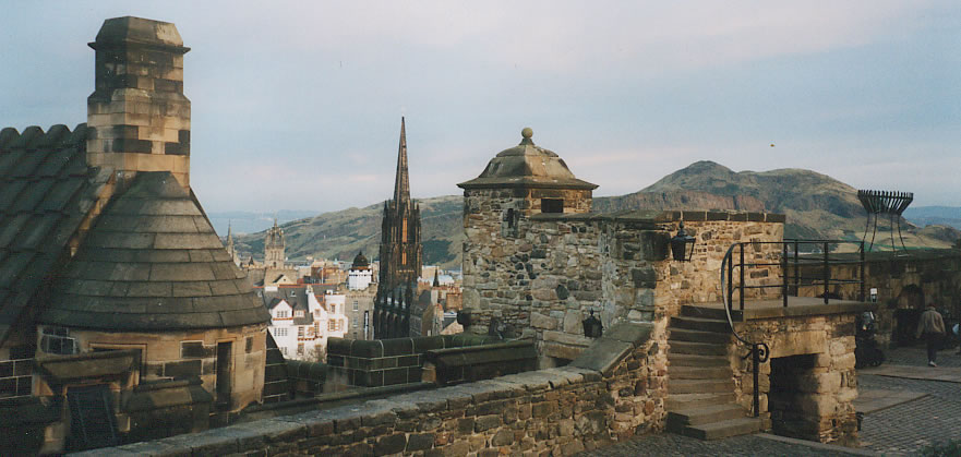 View East from Edinburgh Castle