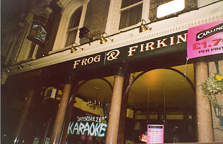 Frog & Firkin Pub, Nottinghill