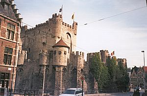 The Old Duke's Castle in Ghent