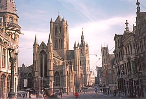 Ghent, from St. Michael's Bridge