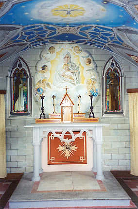 Altar of the Italian Chapel