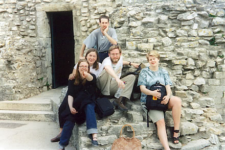 Us at the Grand Tower, Nimes