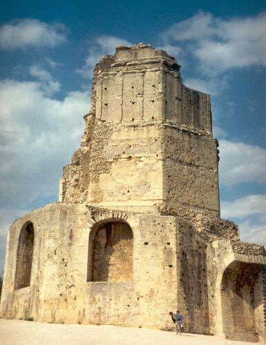 The Grand Tower in Nimes