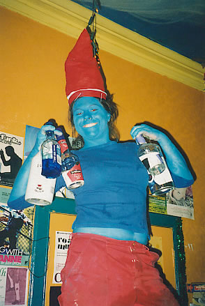 Papa Smurf hogs the booze