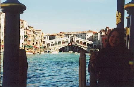 Ponte Rialto with Ylva