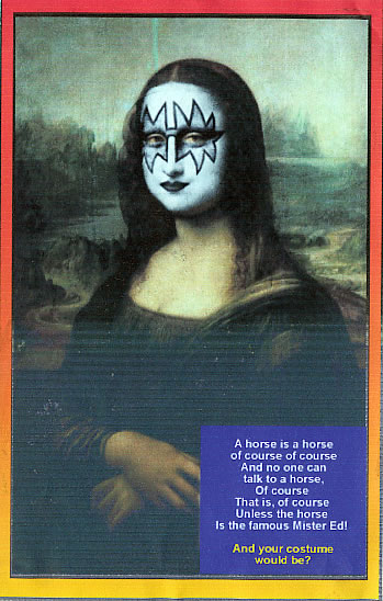 KISS Mona lisa Poster