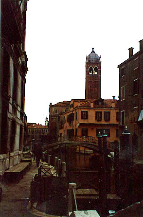 Canals near the hostel, Venice